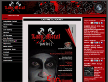 Tablet Screenshot of lady-metal.com